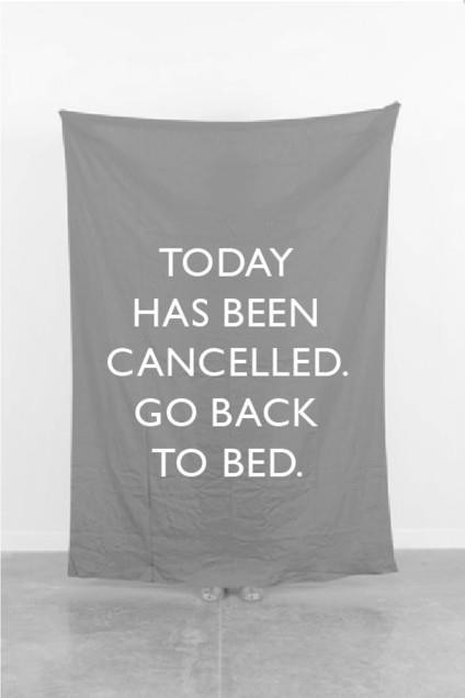 today cancelled