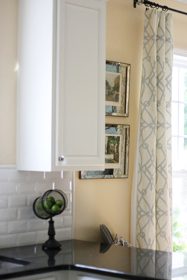 kitchen details curtains