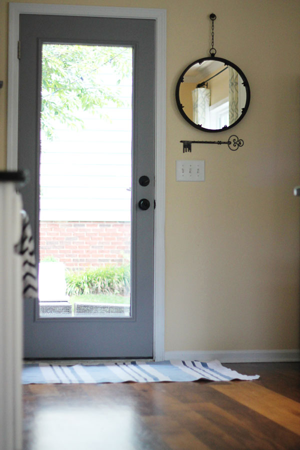kitchen gray door