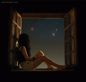 fireworks gif girl