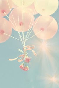 floating balloons