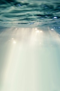 beach water sparkle
