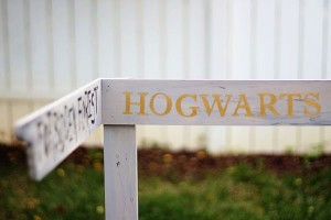 Harry Potter Directional Sign 1