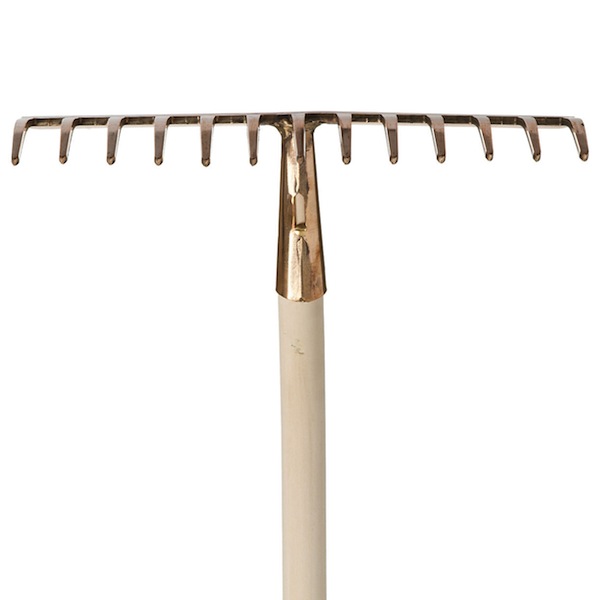 garden copper rake