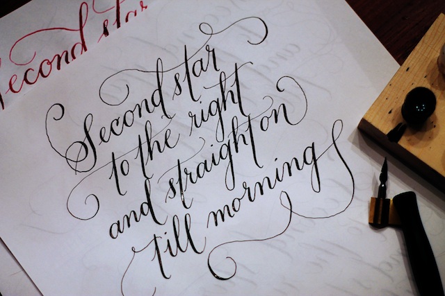 happenings 223 calligraphy | Two Delighted